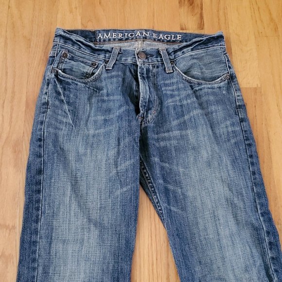 American Eagle Outfitters Other - American Eagle Jeans 29X32 Original Cotton Straight Leg Medium Wash Mens 30X31